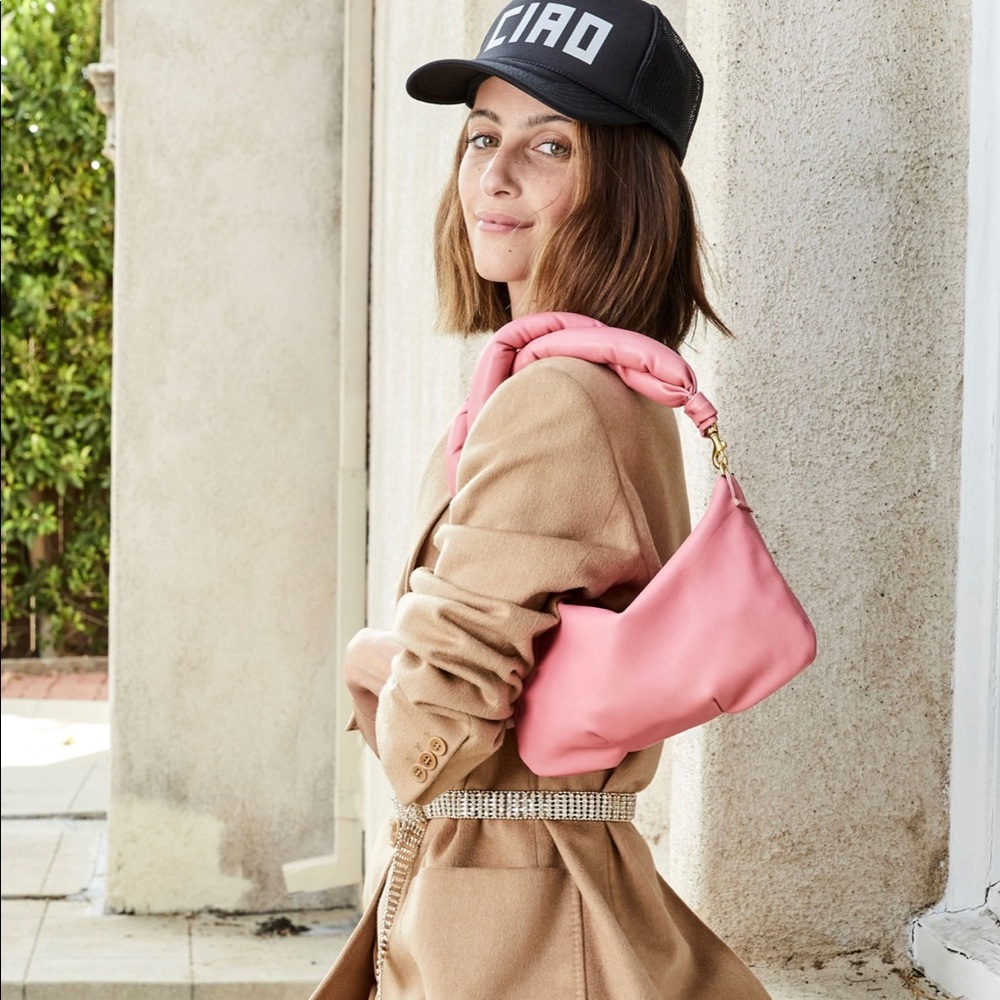 NWT Clare V Petit Moyen Crossbody leather handbag